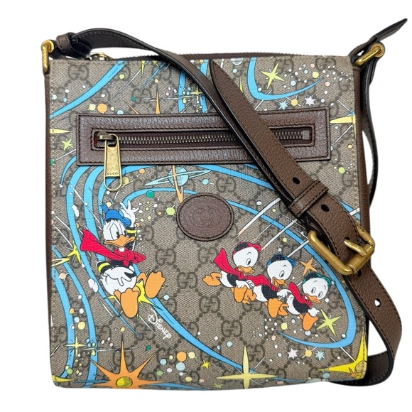 Gucci Handbags - Gucci x Disney Donald Duck GG Supreme Messenger Bag Cruise 2020